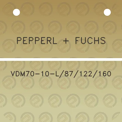 pepperl-fuchs-vdm70-10-l87122160
