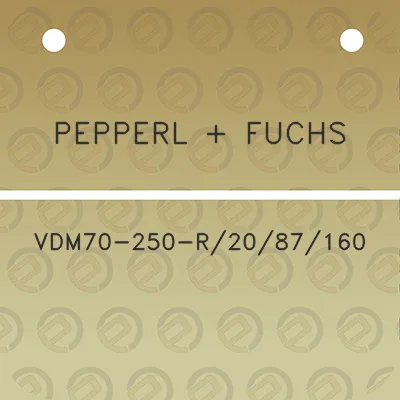 pepperl-fuchs-vdm70-250-r2087160