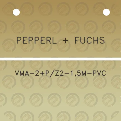 pepperl-fuchs-vma-2pz2-15m-pvc