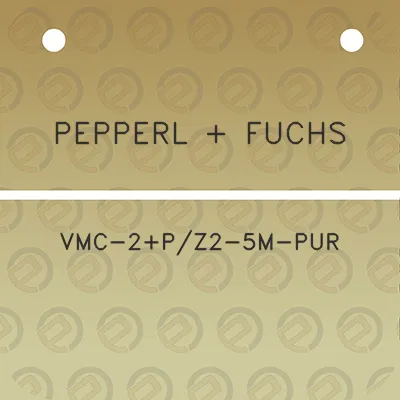 pepperl-fuchs-vmc-2pz2-5m-pur