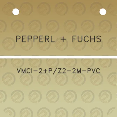 pepperl-fuchs-vmci-2pz2-2m-pvc