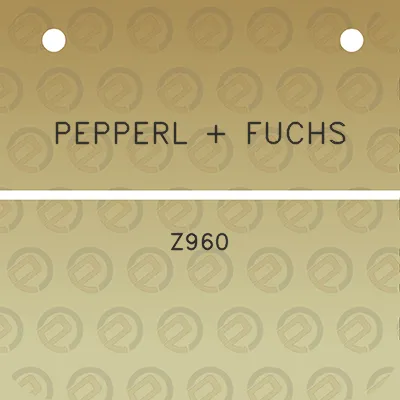 pepperl-fuchs-z960