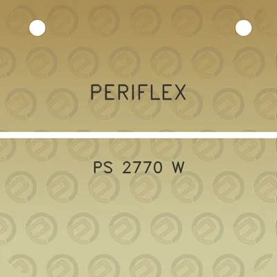 periflex-ps-2770-w