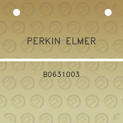 perkin-elmer-b0631003