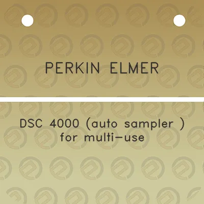 perkin-elmer-dsc-4000-auto-sampler-for-multi-use