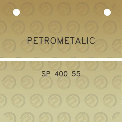 petrometalic-sp-400-55