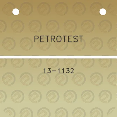 petrotest-13-1132