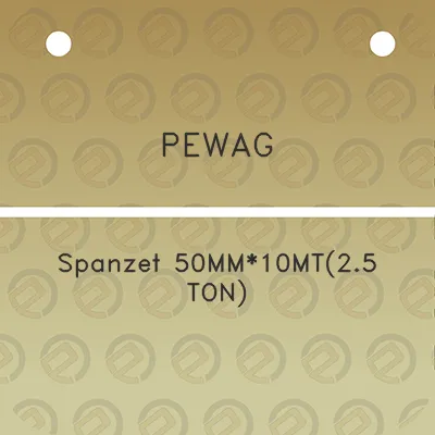 pewag-spanzet-50mm10mt25-ton