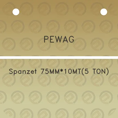 pewag-spanzet-75mm10mt5-ton