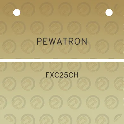 pewatron-fxc25ch