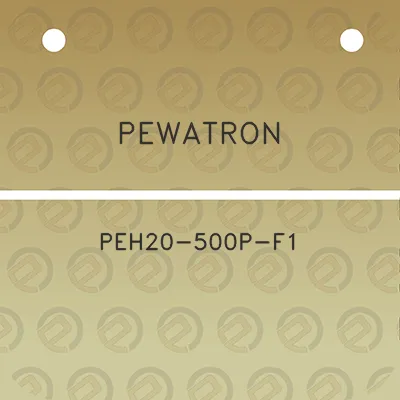 pewatron-peh20-500p-f1