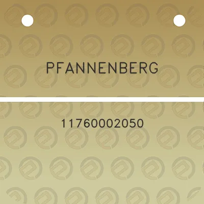 pfannenberg-11760002050