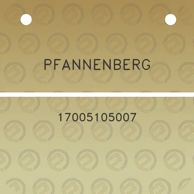 pfannenberg-17005105007