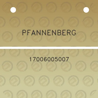 pfannenberg-17006005007