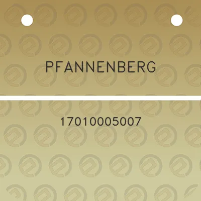 pfannenberg-17010005007