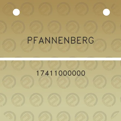 pfannenberg-17411000000