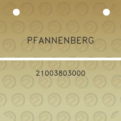 pfannenberg-21003803000