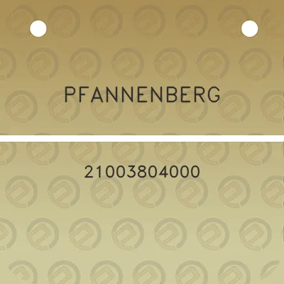 pfannenberg-21003804000