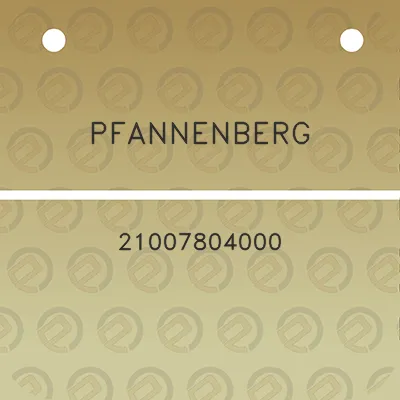 pfannenberg-21007804000