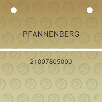 pfannenberg-21007805000