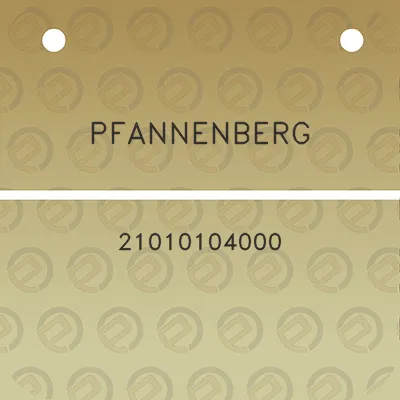 pfannenberg-21010104000