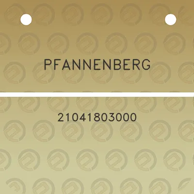 pfannenberg-21041803000