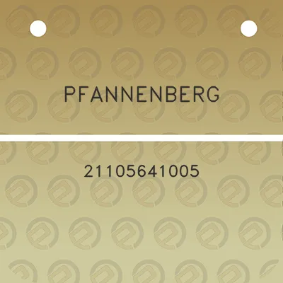 pfannenberg-21105641005
