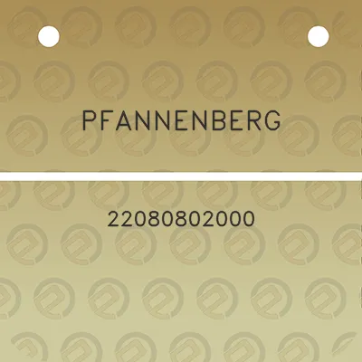 pfannenberg-22080802000