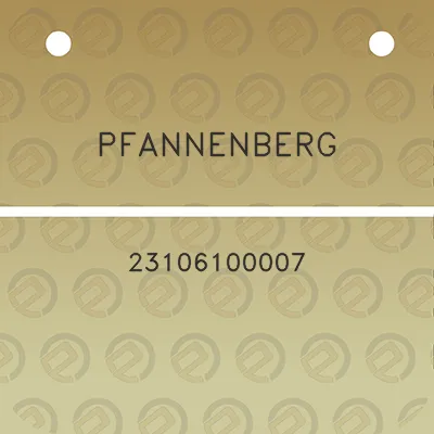 pfannenberg-23106100007