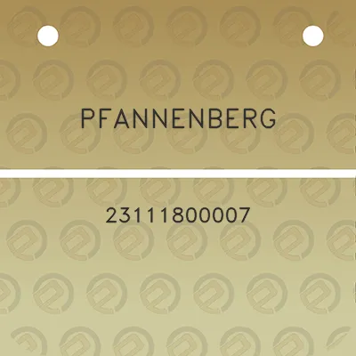 pfannenberg-23111800007