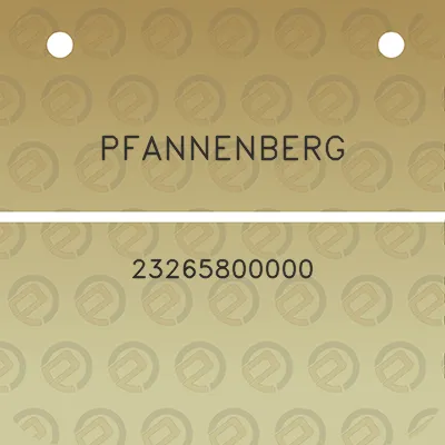 pfannenberg-23265800000