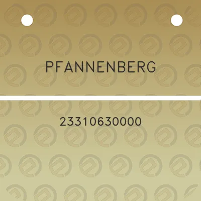 pfannenberg-23310630000