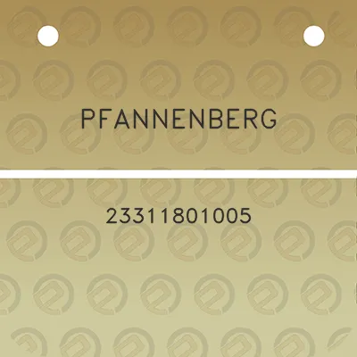 pfannenberg-23311801005