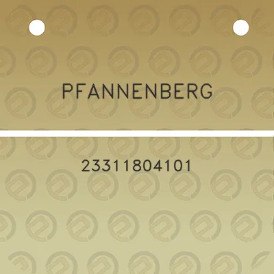 pfannenberg-23311804101