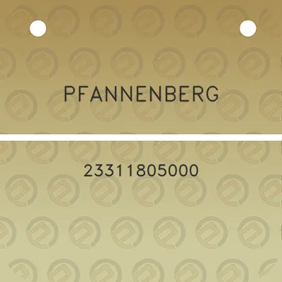 pfannenberg-23311805000