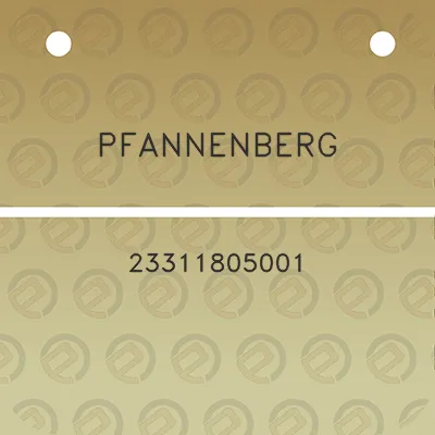 pfannenberg-23311805001