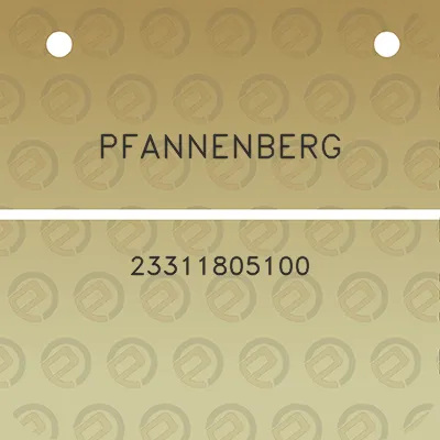 pfannenberg-23311805100