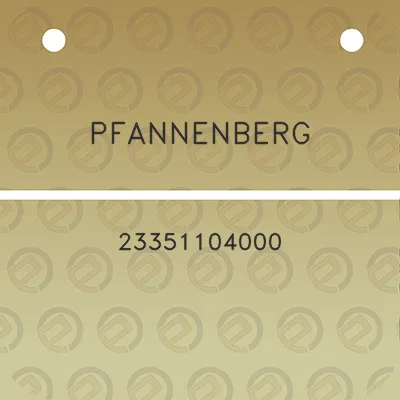 pfannenberg-23351104000