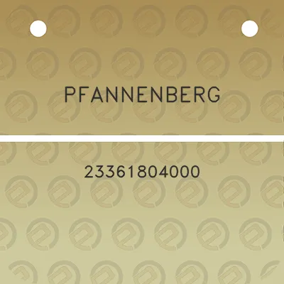 pfannenberg-23361804000