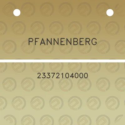 pfannenberg-23372104000