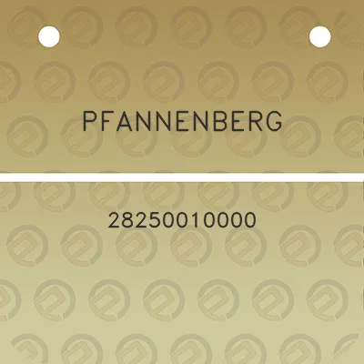 pfannenberg-28250010000