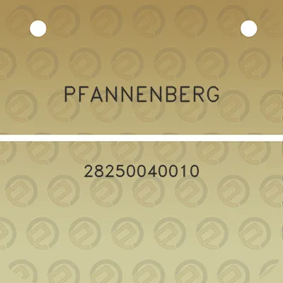 pfannenberg-28250040010
