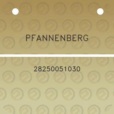 pfannenberg-28250051030