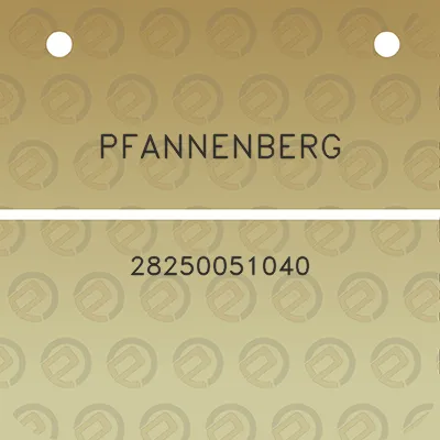 pfannenberg-28250051040