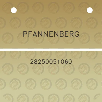 pfannenberg-28250051060