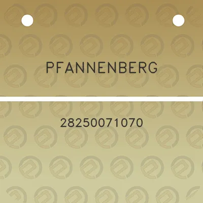 pfannenberg-28250071070