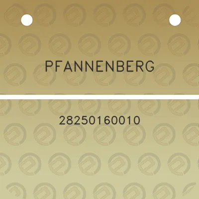 pfannenberg-28250160010