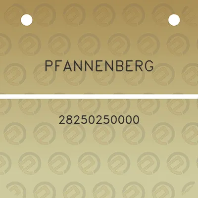 pfannenberg-28250250000