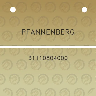 pfannenberg-31110804000