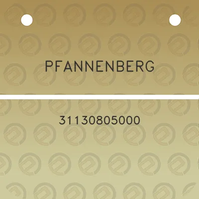 pfannenberg-31130805000